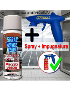 Vernice Spray per Ritocco Auto 115B ROSSO COMPETIZIONE MET. IT