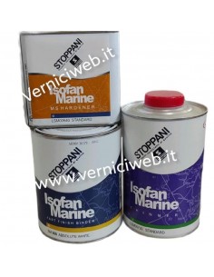 914 SNOW WHITE Isofan marine fast finish stoppani kit completo per verniciare la barca a spruzzo