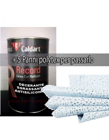 Decerante antisilicone con panni polytex