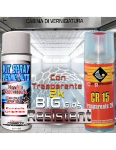 p222/a BLU MIDNIGHT metallizzato Bomboletta spray con trasparente 2k