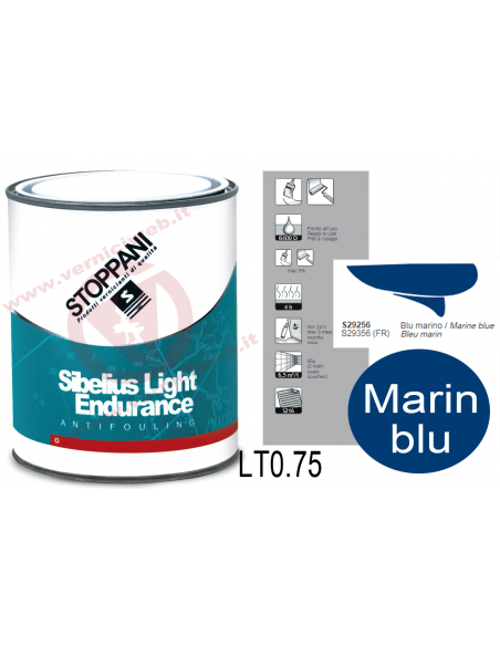Sibelius Light Endurance 0.75  
Marin blue