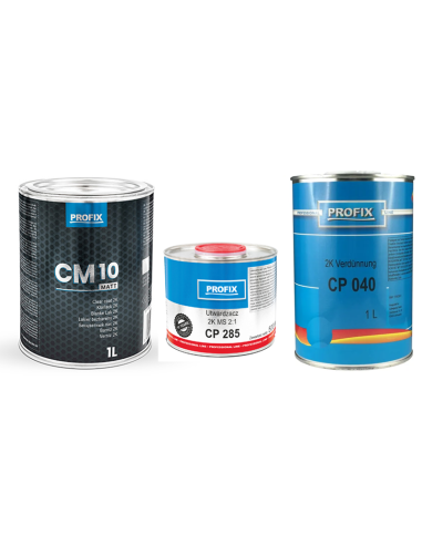 Vernice trasparente opaca CM 10 profix