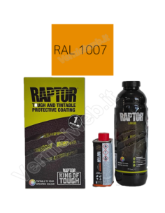 kit lt1 Vernice Raptor colore RAL 1007 giallo cromo