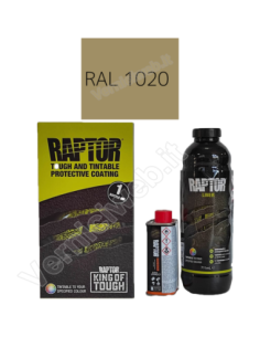 kit lt1 Vernice Raptor colore RAL 1020 giallo oliva