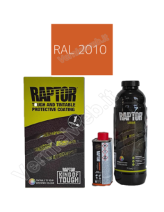 kit lt1 Vernice Raptor colore RAL 2010 arancio segnale