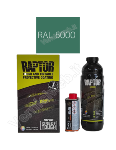 kit lt1 Vernice Raptor colore RAL 6000 verde patina