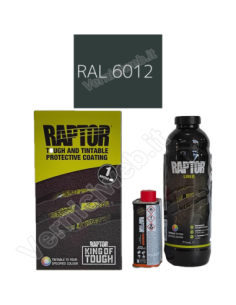 kit lt1 Vernice Raptor colore RAL 6012 verde scuro