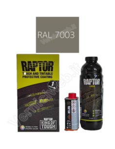 kit lt1 Vernice Raptor colore RAL 7003 grigio muschio