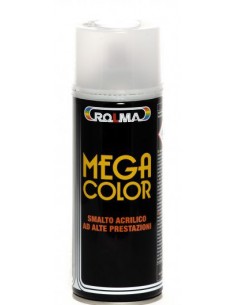 Spray acrilcolor RAL 1013 bianco perla ml 400 Rolma