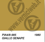  senape p4/8 giallo senape PIAGGIO BRAVO, CIAO e SI 