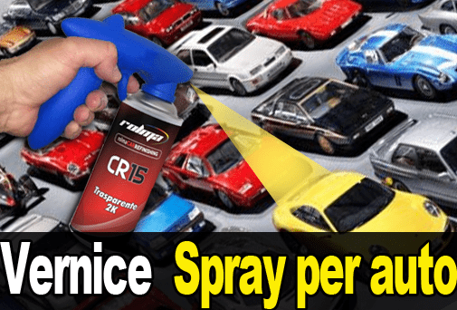 Vernici spray di tutte le auto e moto