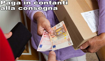 Pagamento contanti alla consegna